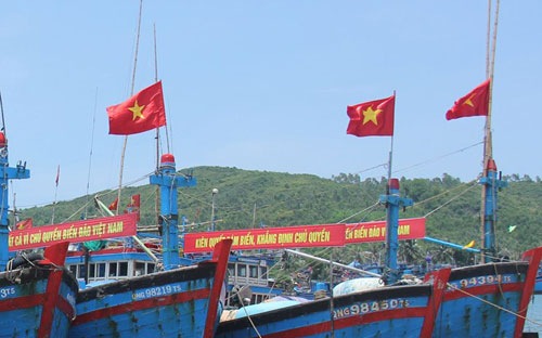 Mặc dù đã thả các ngư dân, song phía Trung Quốc vẫn tịch thu tàu cá Quảng Ngãi số hiệu QNg 94912 TS và toàn bộ ngư cụ - Ảnh minh hoạ.