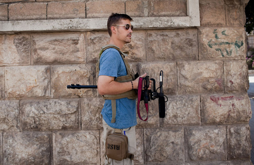 James Foley ở Syria. Ảnh: Mirro