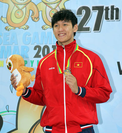Swimmer Hoang Quy Phuoc