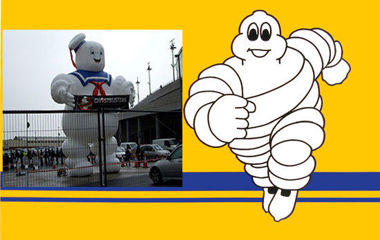 Biểu tượng “Michelin Man”.