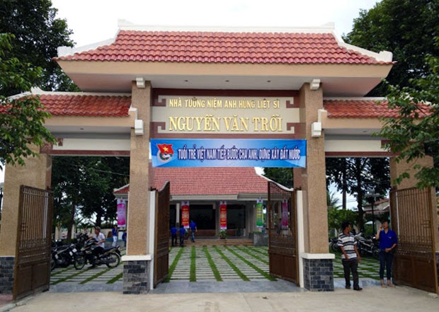 Nhà tưởng niệm anh hùng liệt sĩ Nguyễn Văn Trỗi tại huyện Điện Bàn, Quảng Nam.