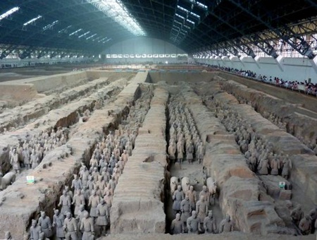 Bảo tàng đội quân đất nung lăng mộ Tần Thủy Hoàng ở Tây An đứng vị trí số 1