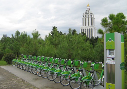 Hệ thống xe đạp công cộng do Smoove cung cấp và vận hành tại TP Batumi (Georgia)