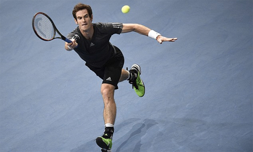 Murray đã có màn trả hận ngọt ngào, sau thất bại ở Wimbledon trước Dimitrov. Ảnh: AFP.