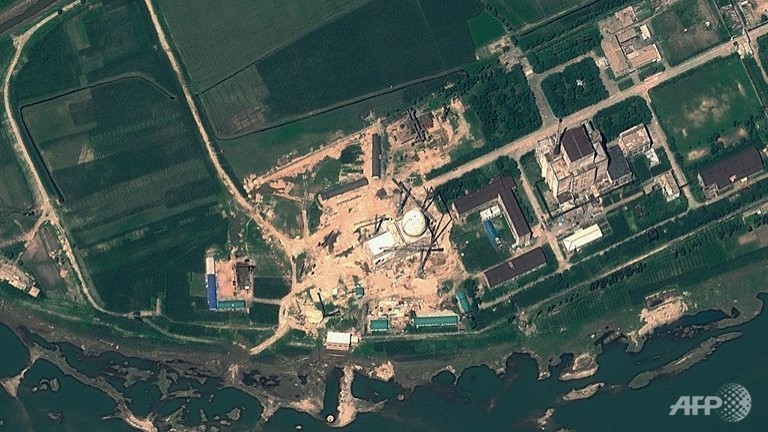 Trung tâm nghiên cứu khoa học hạt nhân Yongbyon, phía bắc Triều Tiên. Ảnh: AFP