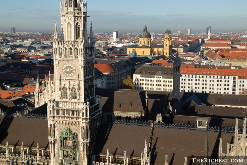 Thành phố Munich, Đức nổi tiếng với bề dày lịch sử, văn hóa.