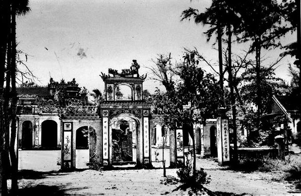 Đình làng Hải Châu năm 1950 (Ảnh tư liệu)