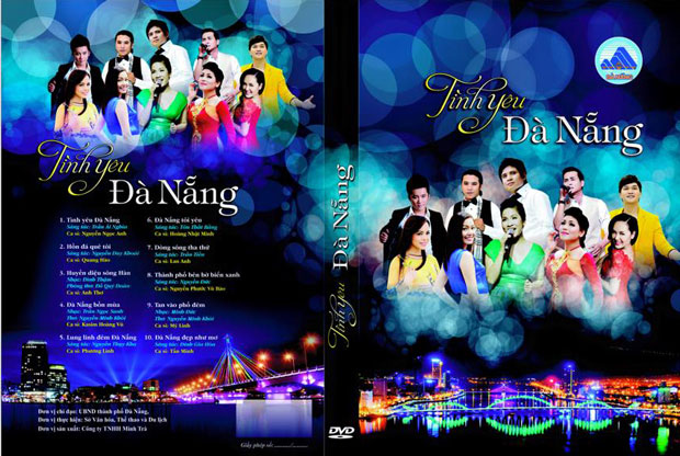 Bìa DVD Tình yêu Đà Nẵng. 