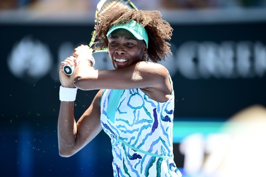 Venus Williams trở lại mạnh mẽ tại giải Úc mở rộng 2015 Ảnh: REUTERS