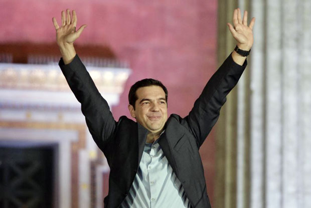Ông Alexis Tsipras muốn Hy Lạp ở lại khối eurozone.  		               Ảnh: AFP
