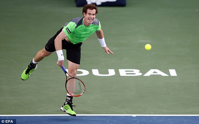 Murray đã có tên ở vòng 2 Dubai Championships.