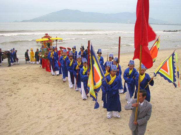 Lễ hội cầu ngư tại quận Thanh Khê.