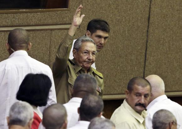 Chủ tịch Cuba, Raul Castro tại một sự kiện ở thủ đô Havana, ngày 24-2-2015. Ảnh: Reuters