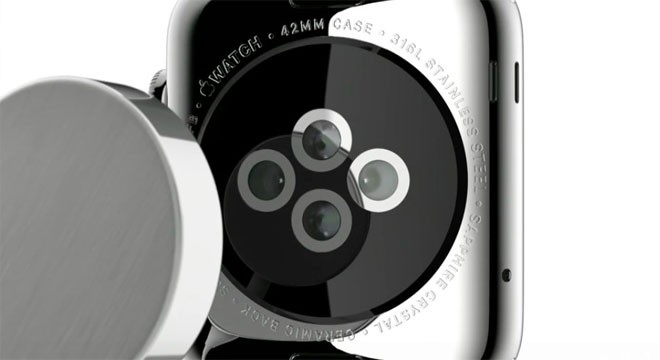 Apple Watch có bộ xạc nam châm.