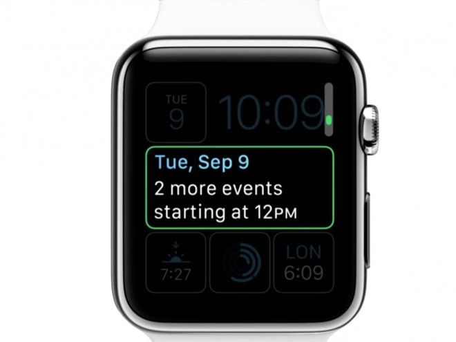 Apple Watch thông báo cho người dùng về các sự kiện…