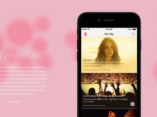 Apple Music bắt đầu hoạt động từ hôm nay (30-6) - Ảnh: USA Today