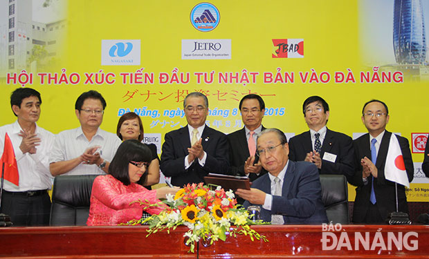 Lễ ký kết Bản hợp tác giữa Tập đoàn Route Inn và Đại học Đông Á.