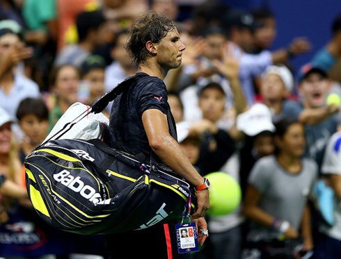 Nadal thất bại đáng tiếc dù đã nắm nhiều ưu thế (Ảnh: Getty)