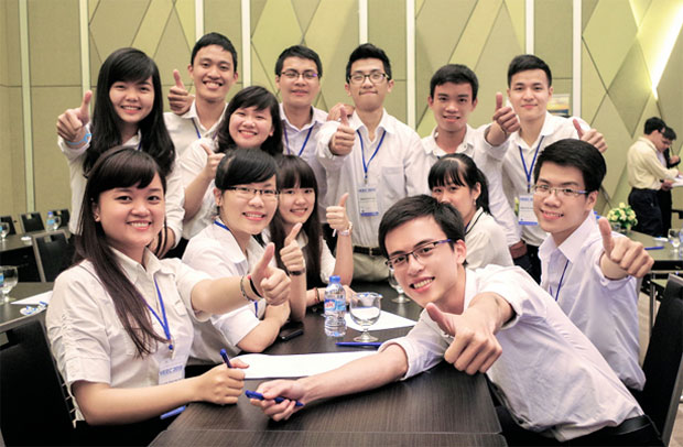 Sinh viên chương trình tiên tiến - Trường ĐH Bách khoa - ĐH Đà Nẵng.(Ảnh trên trang web của chương trình tiên tiến - ĐH Bách Khoa)