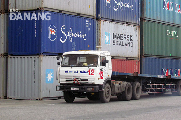 Cảng Đà Nẵng có điều kiện phát triển khi tham gia TPP. 			Ảnh: THANH GIÁN