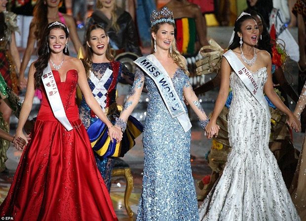 Mireia Lalaguna Royo trở thành Hoa hậu Thế giới 2015