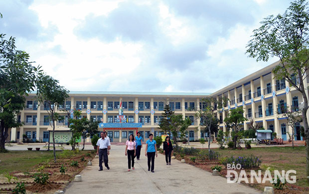 Trường THCS Nguyễn Văn Linh, xã Hòa Phước, huyện Hòa Vang.
