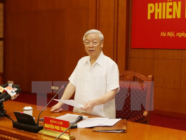 Tổng Bí thư Nguyễn Phú Trọng chủ trì Phiên họp thứ 10 của Ban Chỉ đạo Trung ương về phòng, chống tham nhũng.