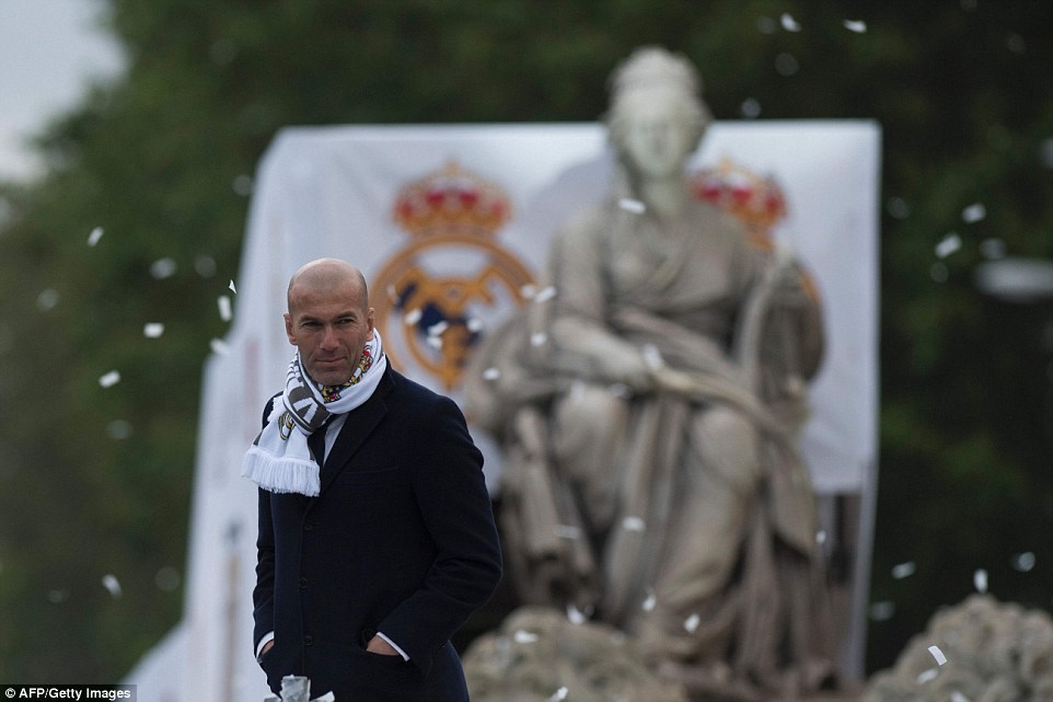 Zidane được xem là người có công lớn mang đến thành công cho Real.