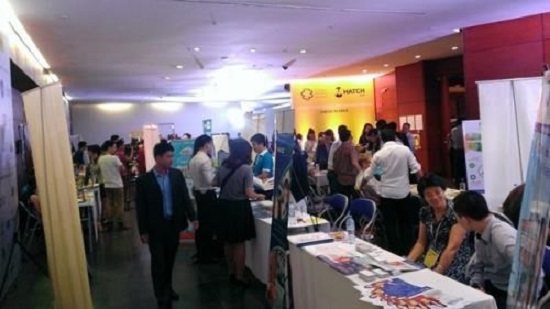 At the exhibition (Source: startup.danang.vn)