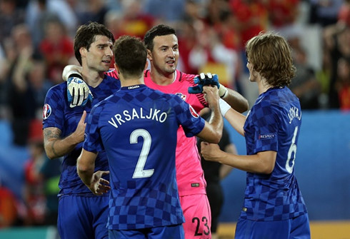 ĐT Croatia đã sẵn sàng tiễn Ronaldo và đồng đội về nước. (Ảnh: Getty). 