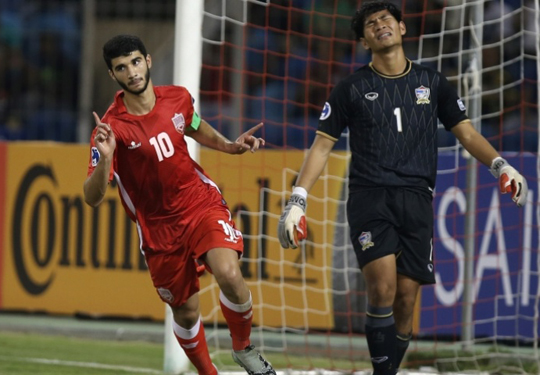Mohamed Yusuf là tiền đạo vô cùng đáng gờm của U19 Bahrain