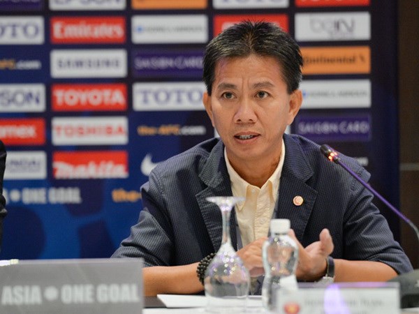 Huấn luyện viên Hoàng Anh Tuấn và các học trò đã ở rất gần giấc mơ World Cup trẻ. (Ảnh: AFC)