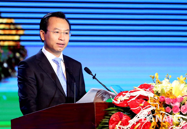 Bí thư Thành ủy Nguyễn Xuân Anh phát biểu tại Lễ kỷ niệm