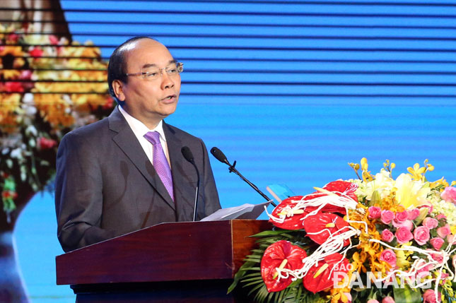 Thủ tướng Nguyễn Xuân Phúc phát biểu tại lễ kỷ niệm