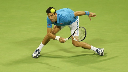 Djokovic thẳng tiến vào bán kết Qatar Open. (Ảnh: Getty). 