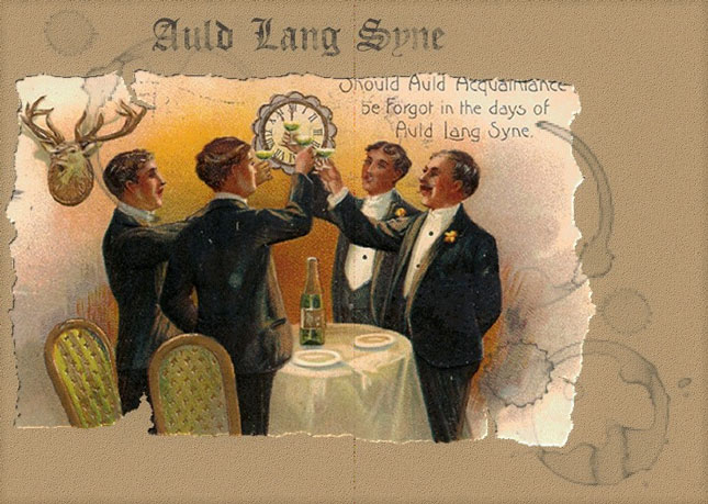 Auld Lang Syne là bài hát đón giao thừa phổ biến tại nhiều quốc gia trên thế giới. Nguồn: Internet