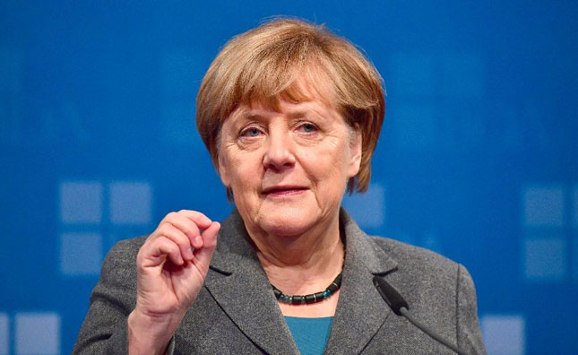Thủ tướng Đức Angela Merkel đối mặt với chiến dịch tái tranh cử khó khăn nhất.  Ảnh: AFP