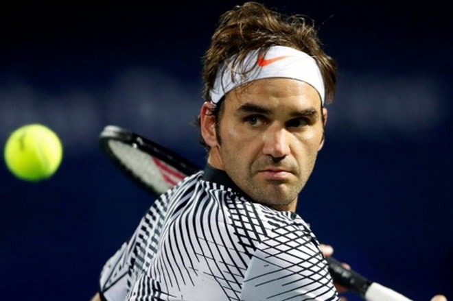 Roger Federer dễ dàng thẳng tiến vòng 2 Dubai Open. (Nguồn: Reuters)