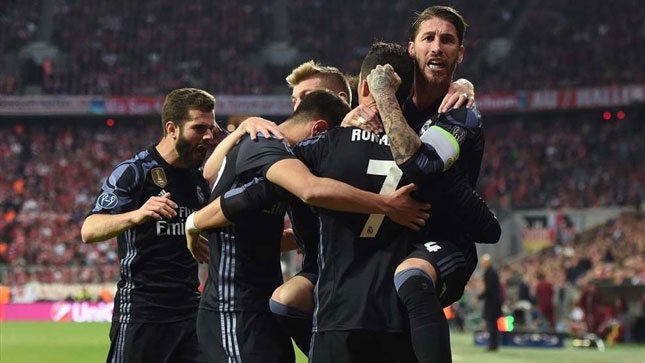 Tạm chiếm ưu thế nhưng Real Madrid (ảnh) vẫn có thể trả giá nếu chủ quan trước một Bayern quyết đấu vì danh dự.Ảnh: UEFA
