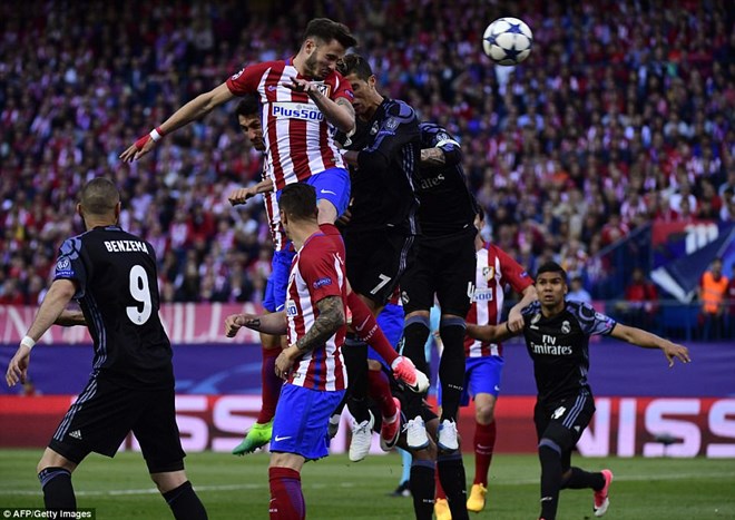 Saul Niguez mở tỷ số cho Atletico. (Nguồn: AFP/Getty Images)