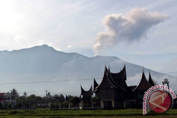 Marapi volcano in West Sumatra (Source: antaranews.com)