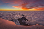 Ngỡ ngàng cảnh đẹp hút hồn chụp từ đỉnh Alps