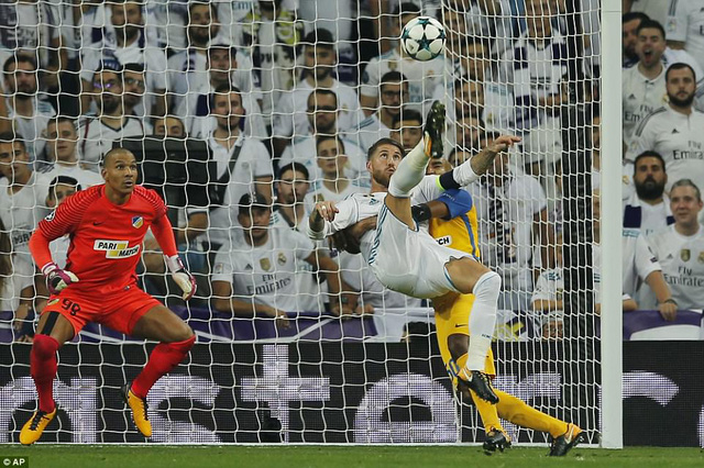 Ramos ấn định chiến thắng 3-0 chung cuộc cho Real Madrid