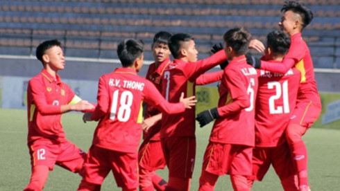 U16 Việt Nam toàn thắng 2 trận ra quân vòng loại U16 châu Á. (Ảnh: AFC)