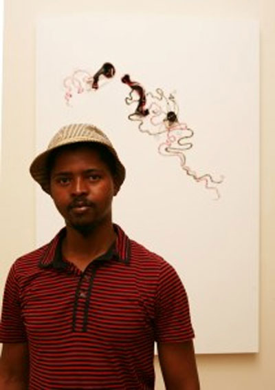 Nghệ sĩ Nam Phi Nicholas Hlobo