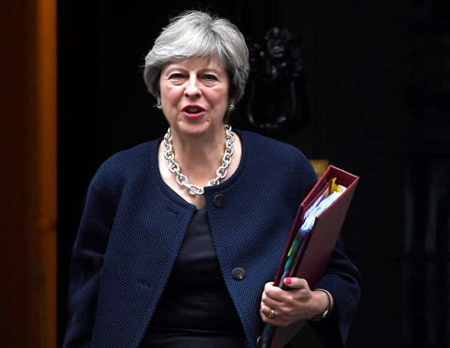 Thủ tướng Anh Theresa May muốn tháo gỡ bế tắc trong đàm phán Brexit. Ảnh: Reuters