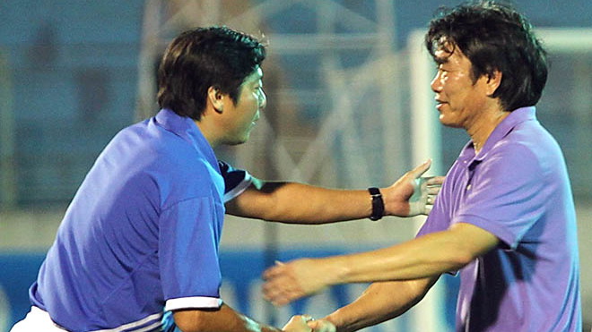 Lê Huỳnh Đức và Phan Thanh Hùng, hai HLV quen thuộc với bóng đá Đà Nẵng