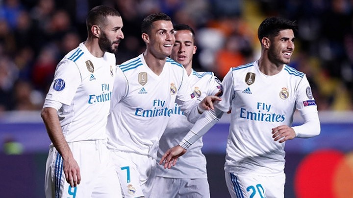 12. Real Madrid (nhì bảng H) - 10 điểm/5 trận.