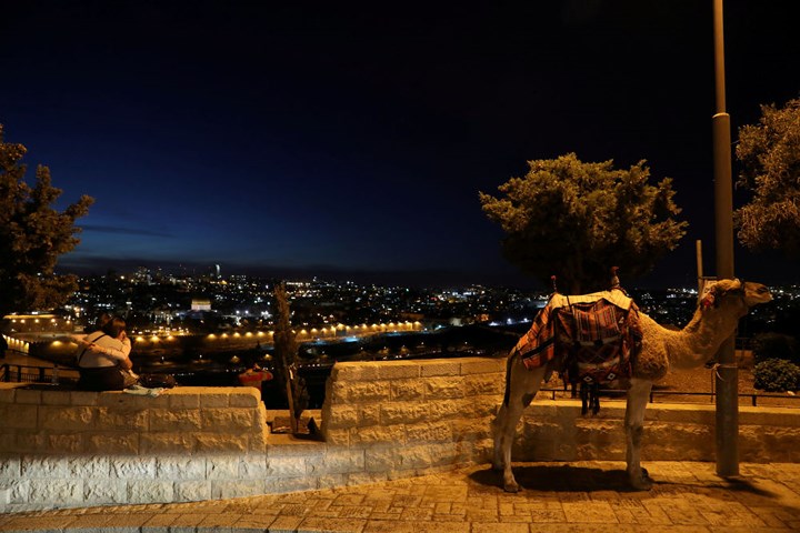 Quang cảnh thành phố Jerusalem nhìn từ Núi Olives. Ảnh: Reuters