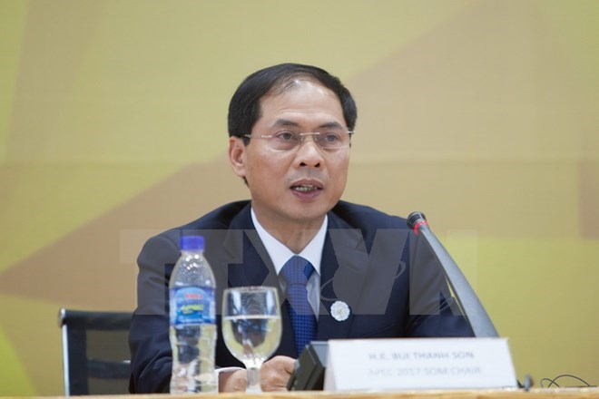 Permanent Deputy Foreign Minister Bui Thanh Son (Source: VNA) 